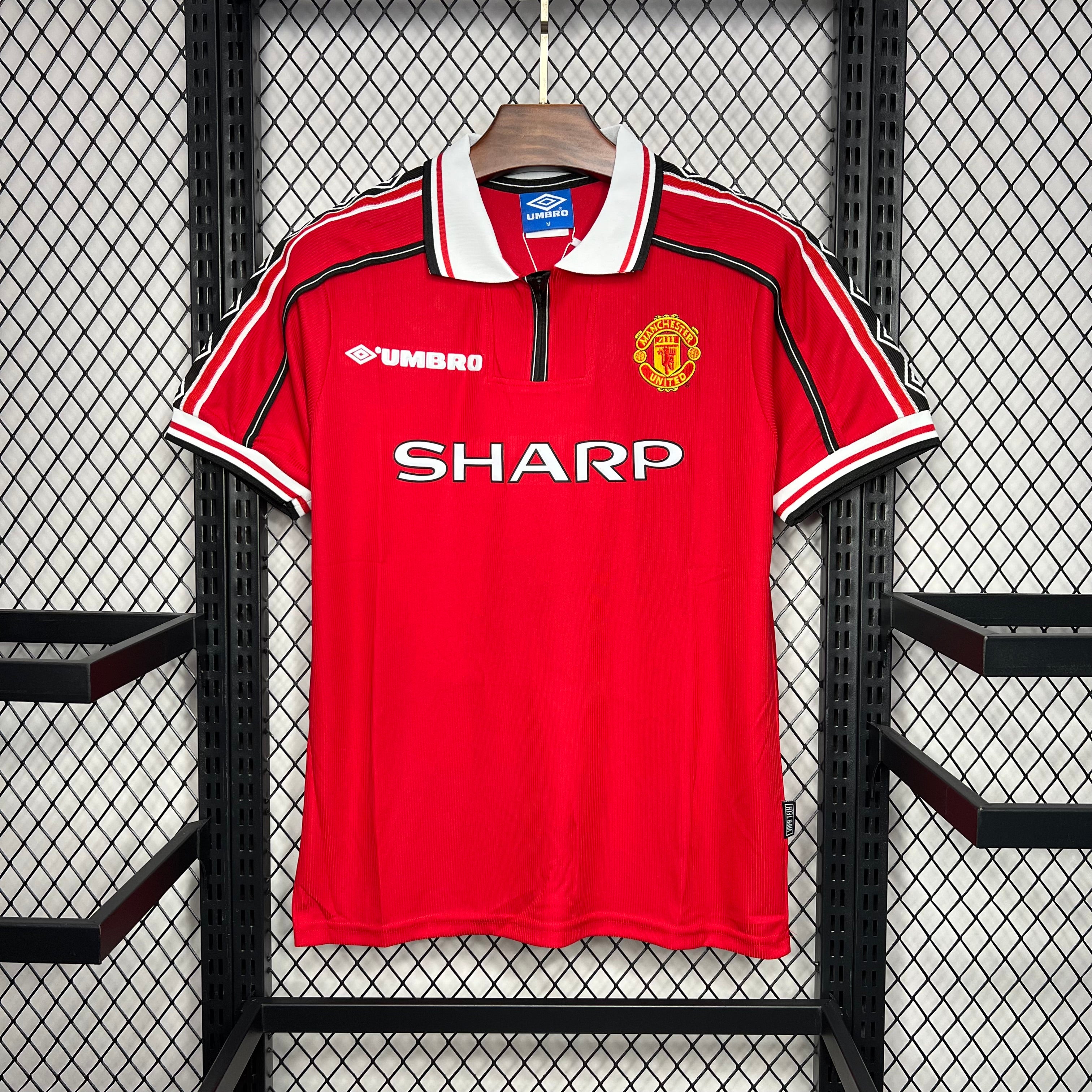MANCHESTER UNITED 1998 - 1999 HOME JERSEY – retrokitshop.com