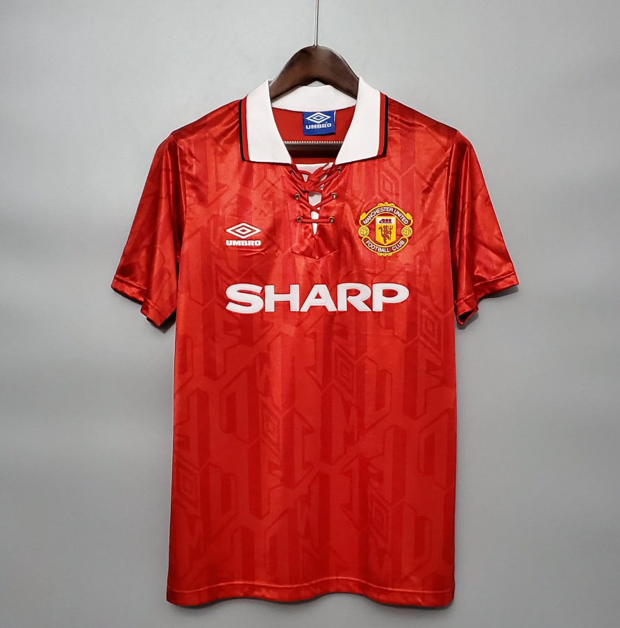 MANCHESTER UNITED 1992 - 1993 HOME JERSEY – retrokitshop.com