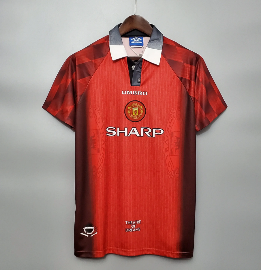 MANCHESTER UNITED 1996 1997 HOME JERSEY retrokitshop