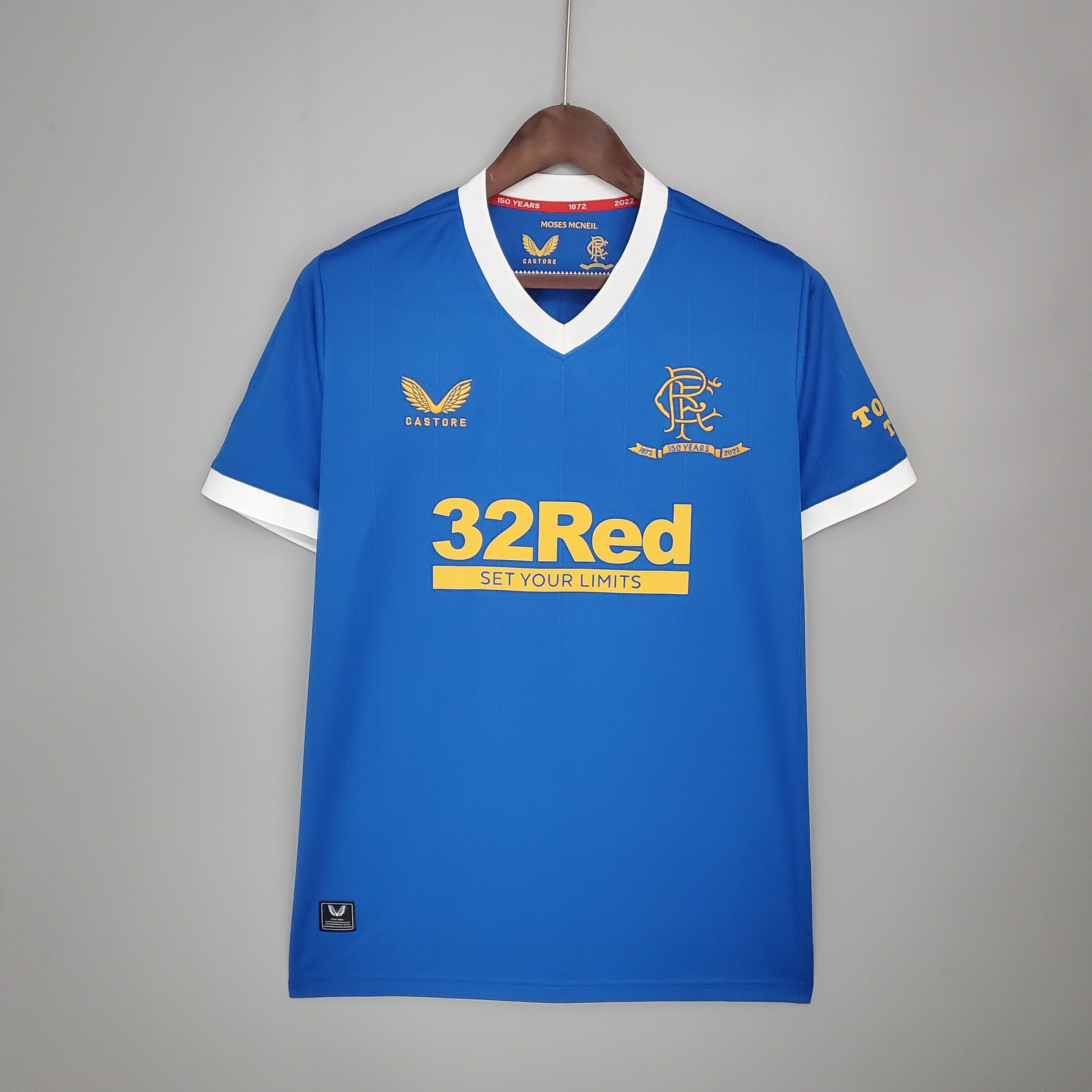 RANGERS 2021 - 2022 HOME JERSEY – Retrokitshop.com