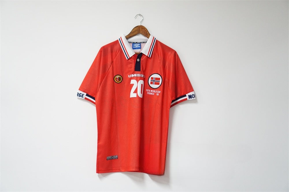 NORWAY 1998 HOME JERSEY – retrokitshop.com