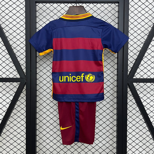 BARCELONA 2015 - 2016 HOME JERSEY FOR CHILDREN