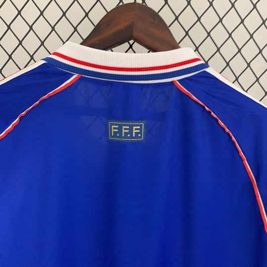 FRANCE 1998 HOME JERSEY LONG SLEEVED