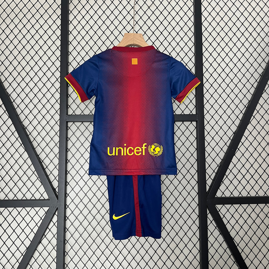 BARCELONA 2012 - 2013 HOME JERSEY FOR CHILDREN