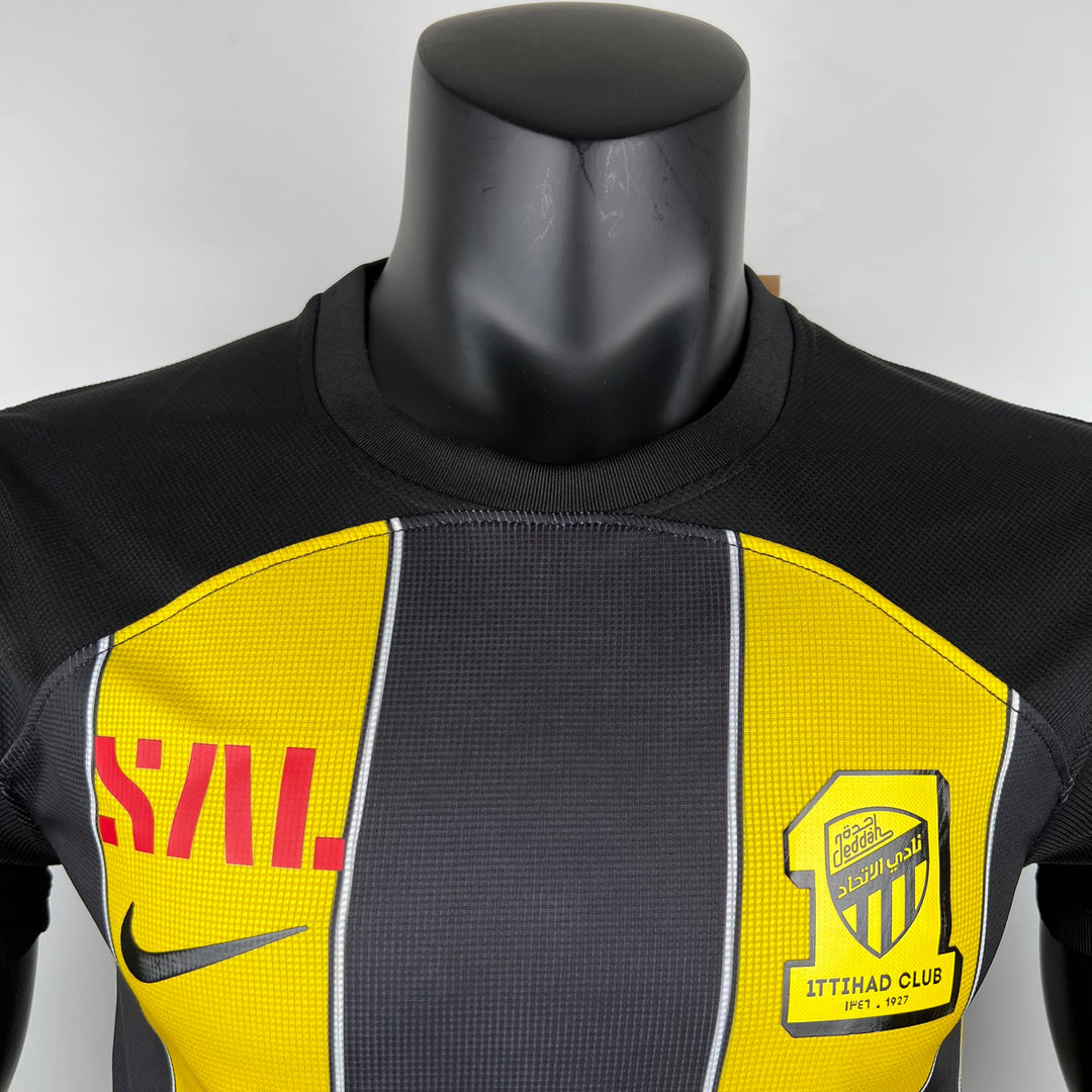 AL-ITTIHAD CLUB 2023 - 2024 HOME JERSEY PLAYER EDITION