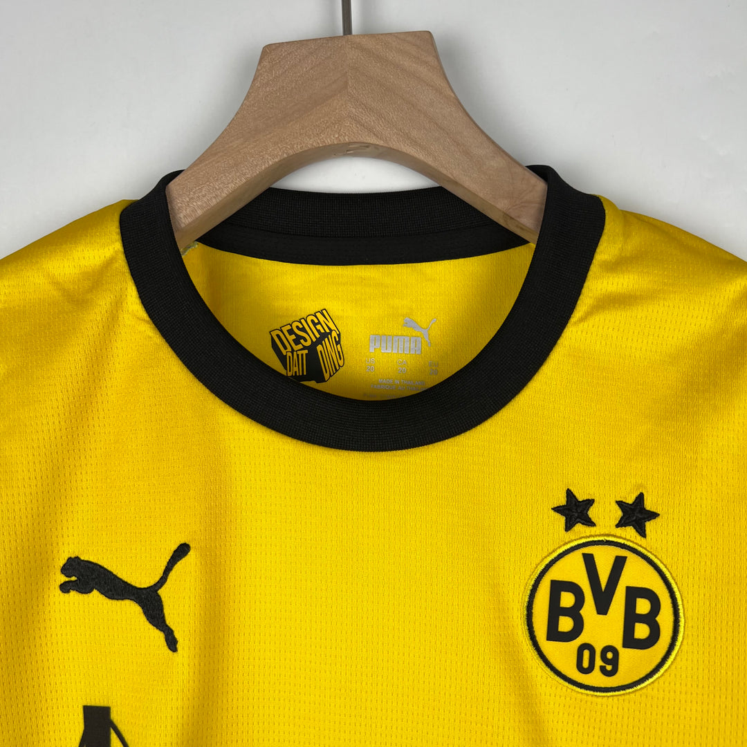 BORUSSIA DORTMUND 2023 - 2024 HOME JERSEY FOR CHILDREN