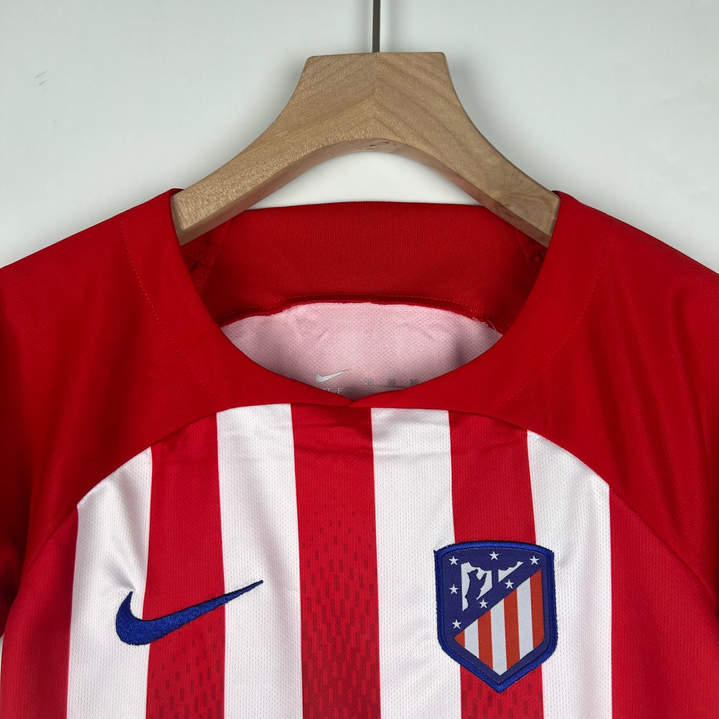 ATLETICO MADRID 2023 - 2024 HOME JERSEY FOR CHILDREN