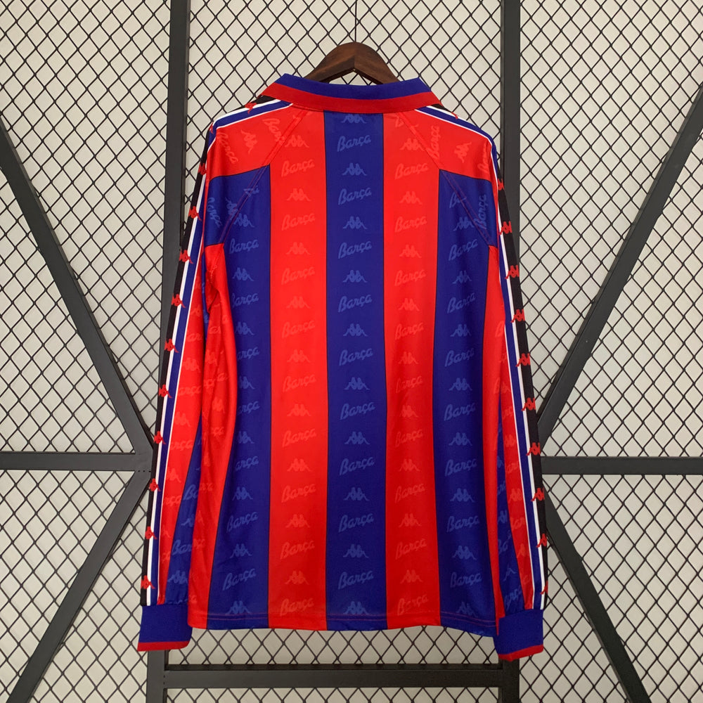 BARCELONA 1996 - 1997 HOME JERSEY LONG SLEEVED