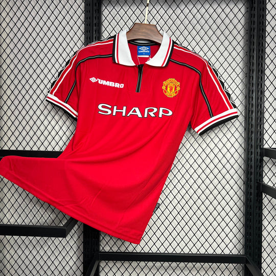 MANCHESTER UNITED 1998 - 1999 HOME JERSEY