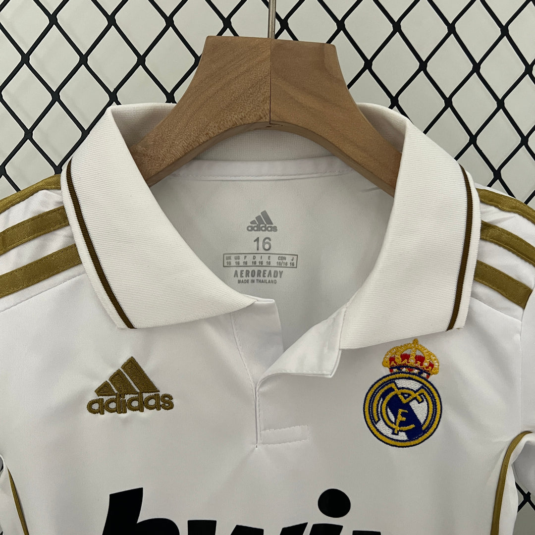 REAL MADRID 2011 - 2012 HOME JERSEY FOR CHILDREN