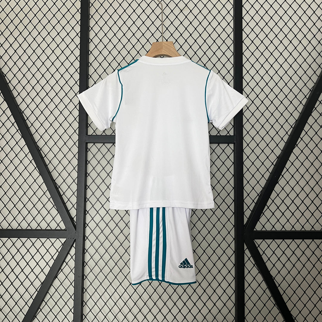 REAL MADRID 2017 - 2018 HOME JERSEY FOR CHILDREN