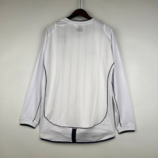 ENGLAND 2002 HOME JERSEY LONG SLEEVED