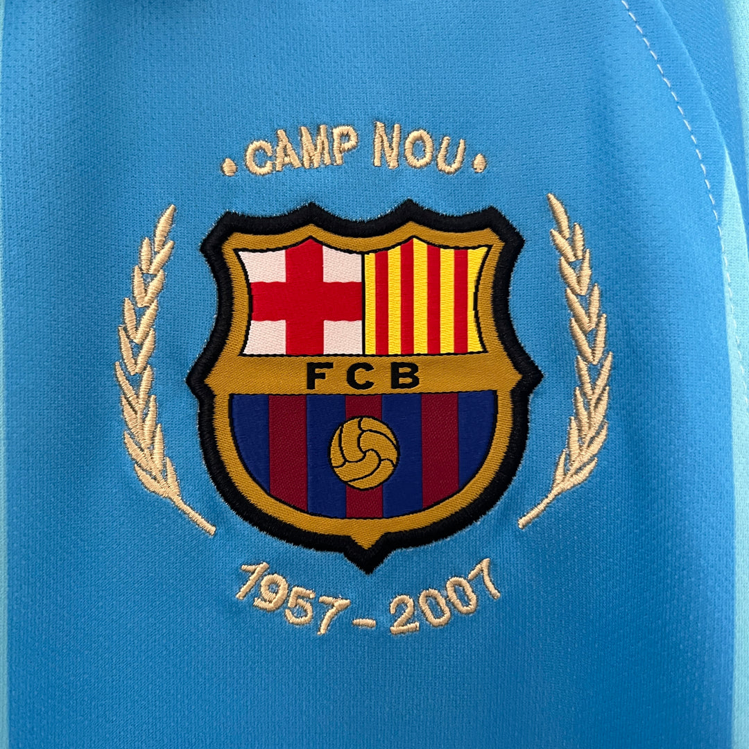 BARCELONA 2007 - 2008 AWAY JERSEY