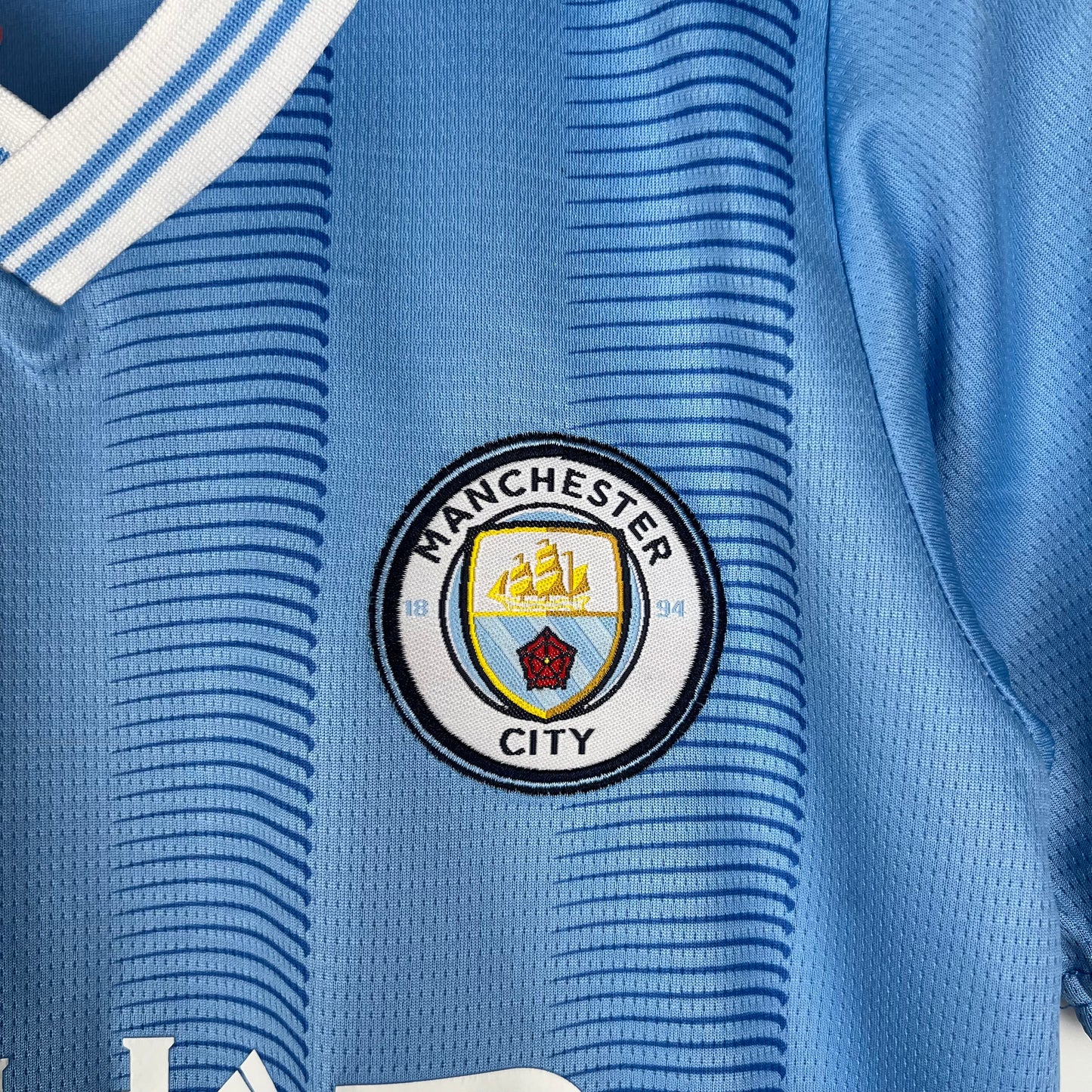 MANCHESTER CITY 2023 - 2024 HOME JERSEY FOR KIDS