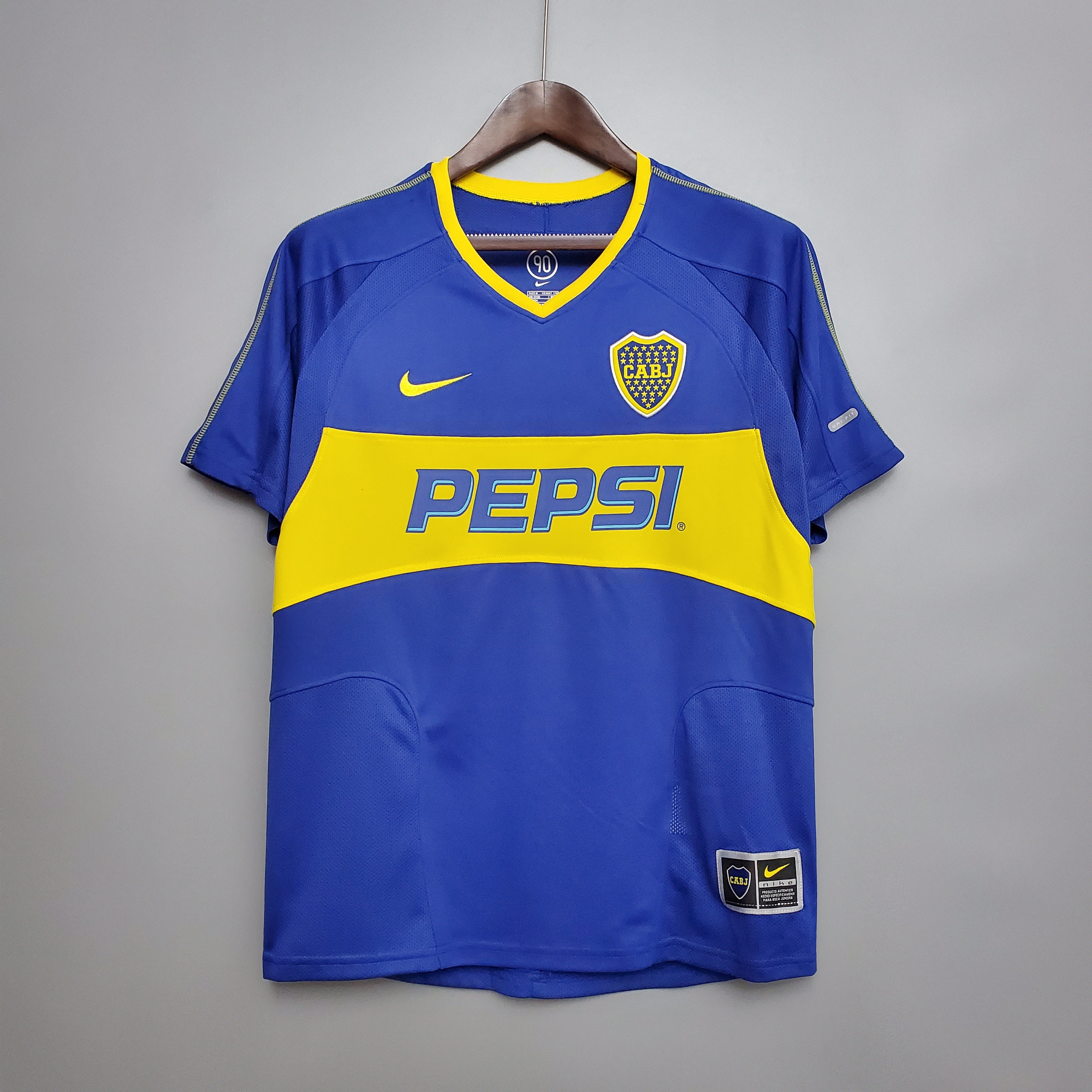 BOCA JUNIORS 2003 - 2004 HOME JERSEY – retrokitshop.com