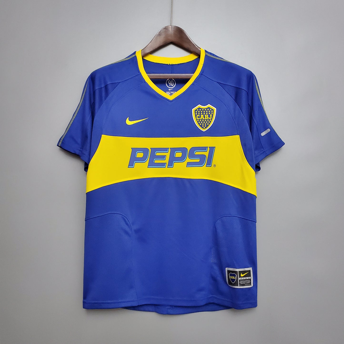 BOCA JUNIORS 2003 - 2004 HOME JERSEY