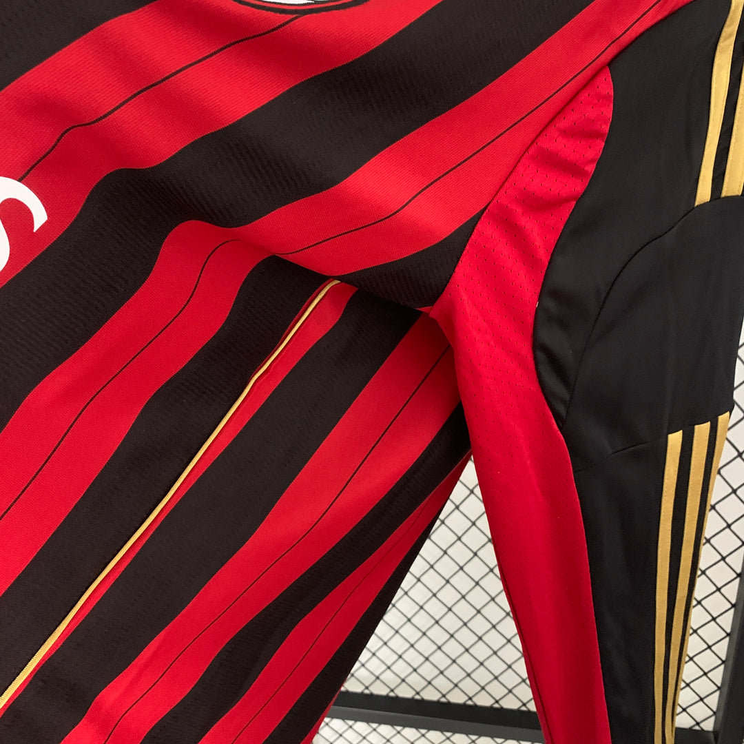 AC MILAN 2013 - 2014 HOME JERSEY LONG SLEEVED