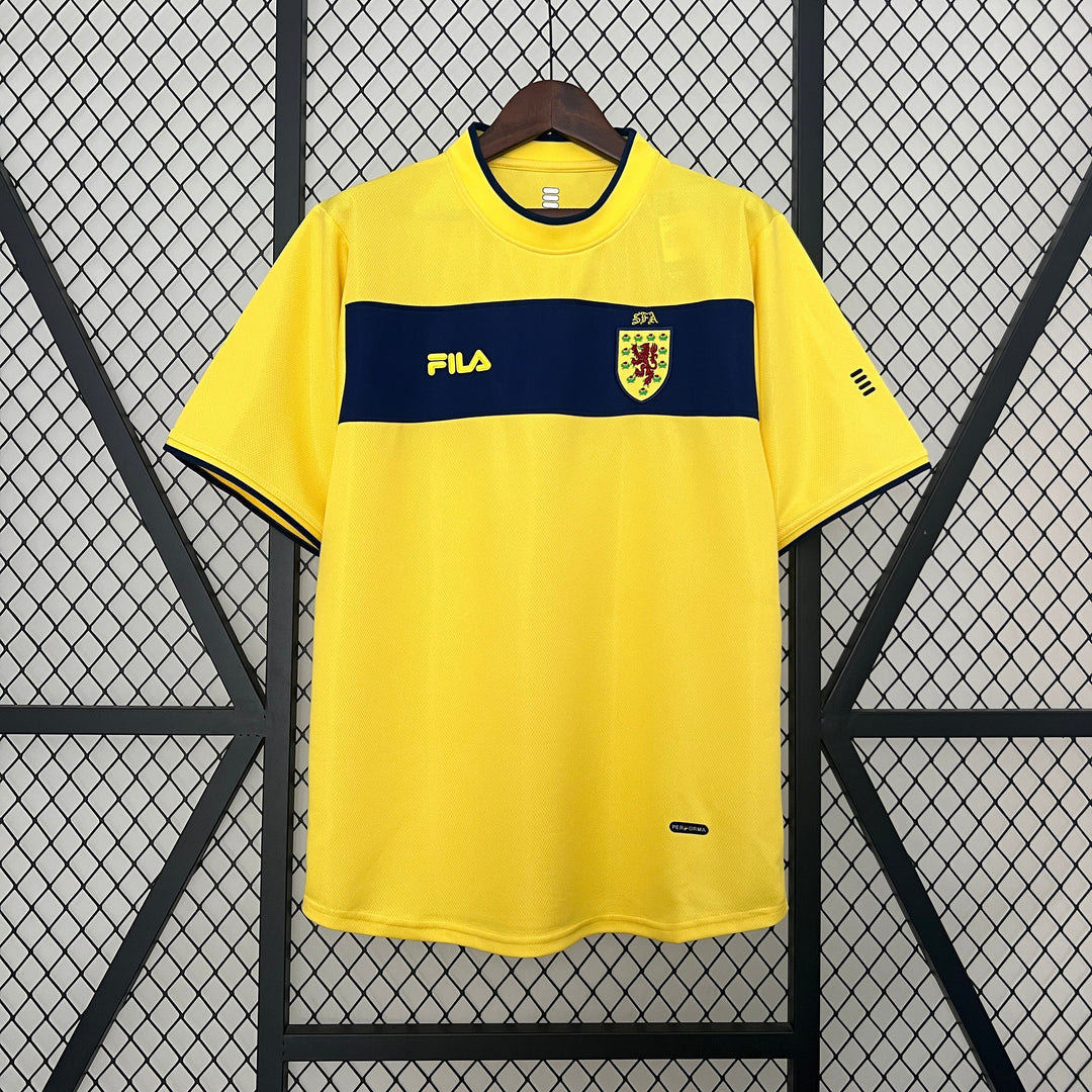 SCOTLAND 2002 AWAY JERSEY