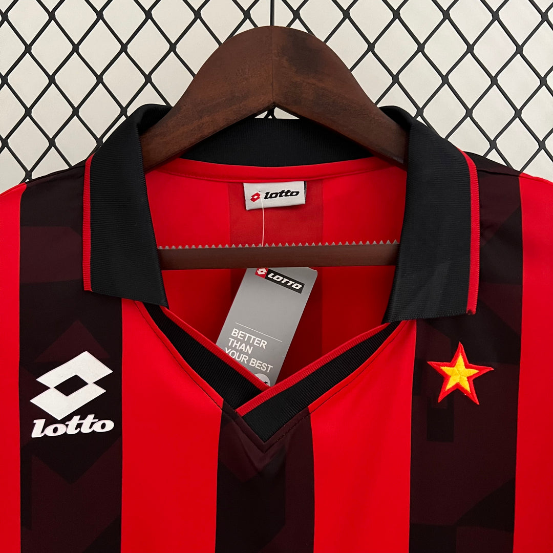 AC MILAN 1988 - 1989 HOME JERSEY