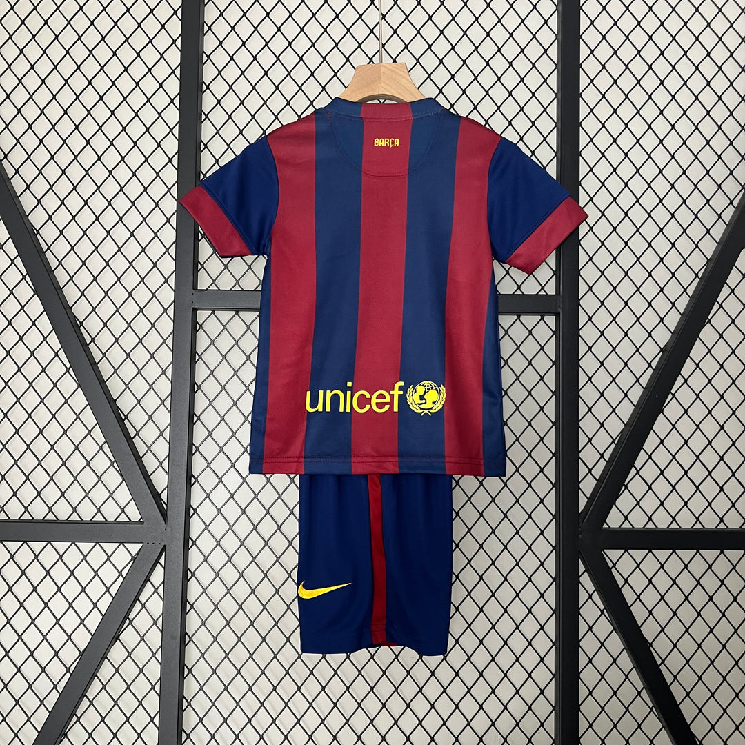 BARCELONA 2014 - 2015 HOME JERSEY FOR CHILDREN