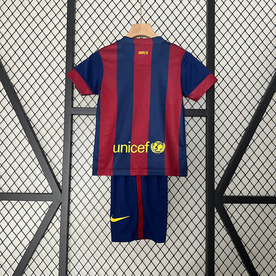 BARCELONA 2014 - 2015 HOME JERSEY FOR CHILDREN