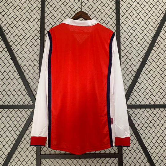 ARSENAL 1998 - 1999 HOME JERSEY LONG SLEEVED