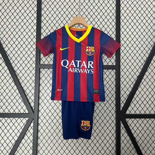 BARCELONA 2013 - 2014 HOME JERSEY FOR CHILDREN