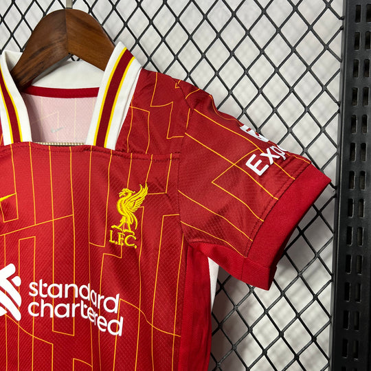 LIVERPOOL 2024 - 2025 HOME JERSEY FOR CHILDREN