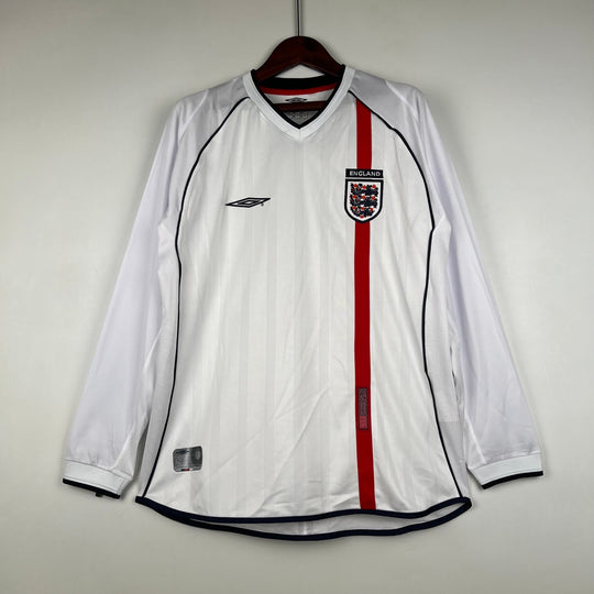 ENGLAND 2002 HOME JERSEY LONG SLEEVED