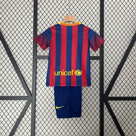 BARCELONA 2013 - 2014 HOME JERSEY FOR CHILDREN