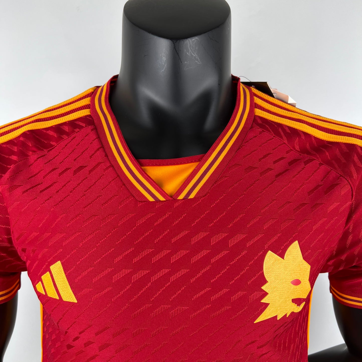 AS ROMA 2023 - 2024 HOME JERSEY PLAYER EDITION