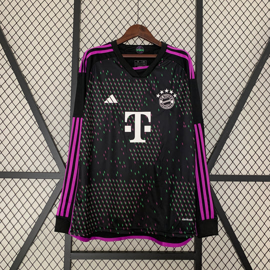 BAYERN MÜNCHEN 2023 - 2024 AWAY JERSEY LONG SLEEVED