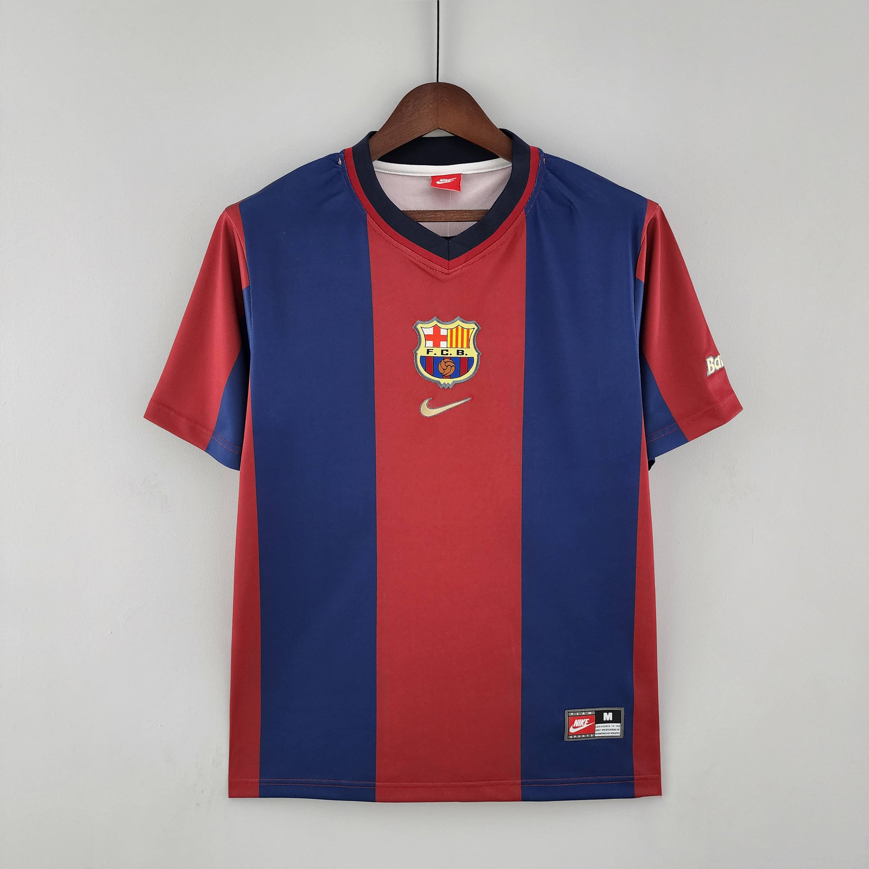 BARCELONA 1998 - 1999 HOME JERSEY – retrokitshop.com