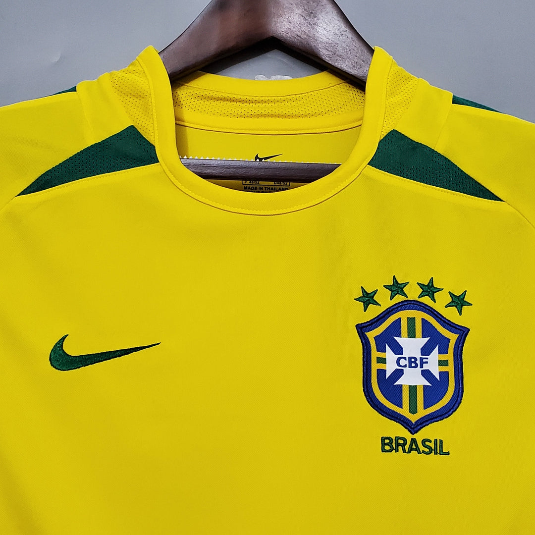 BRAZIL HOME JERSEY 2002