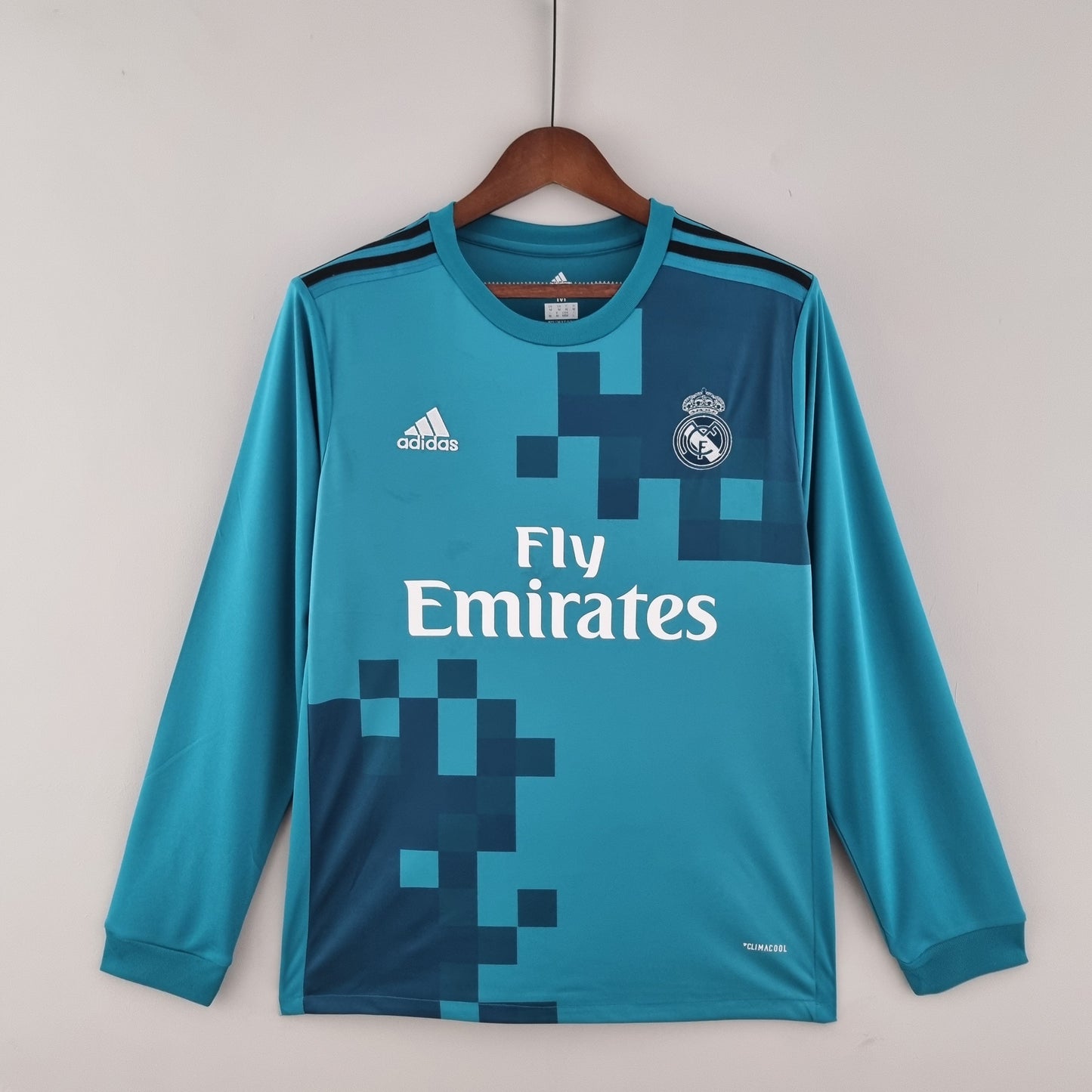 REAL MADRID 2017 - 2018 THIRD JERSEY LONG-SLEEVED
