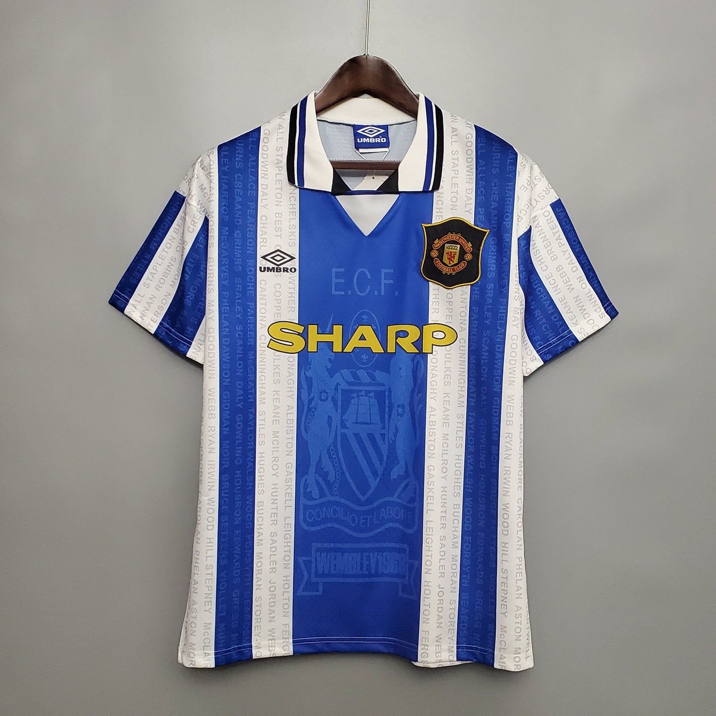 MANCHESTER UNITED 1995 - 1996 AWAY JERSEY