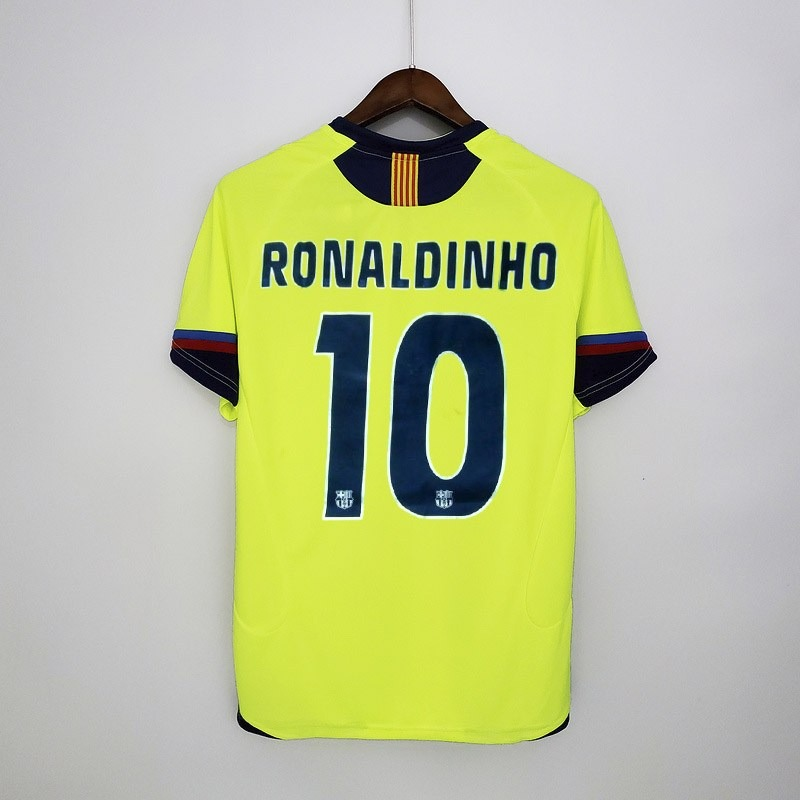 BARCELONA 2005 - 2006 AWAY JERSEY – retrokitshop.com