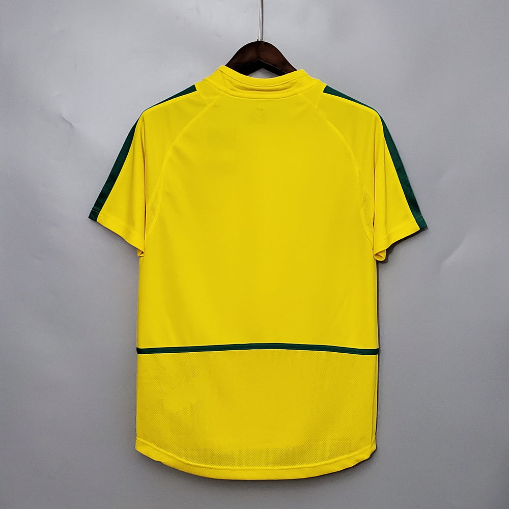 BRAZIL HOME JERSEY 2002