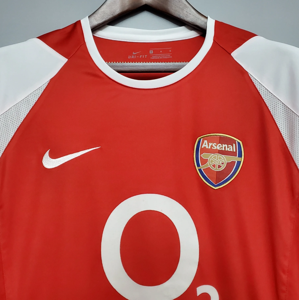 ARSENAL 2002 - 2003 HOME JERSEY – retrokitshop.com