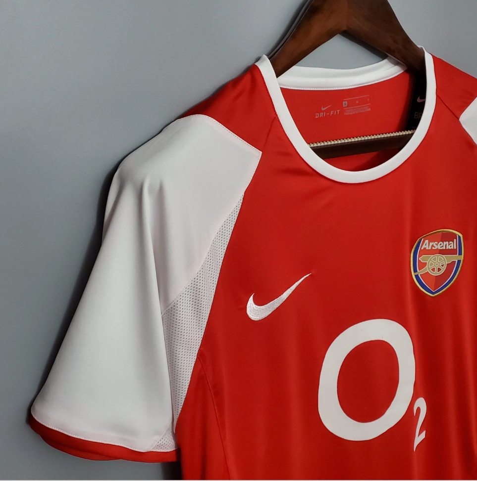 Arsenal 2002 ARSENAL 2002 - 2003 HOME JERSEY – retrokitshop.com
