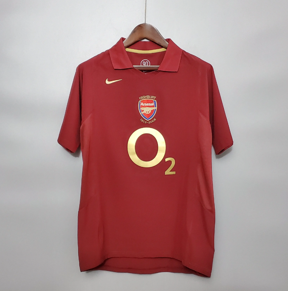 ARSENAL 2005 - 2006 HOME JERSEY