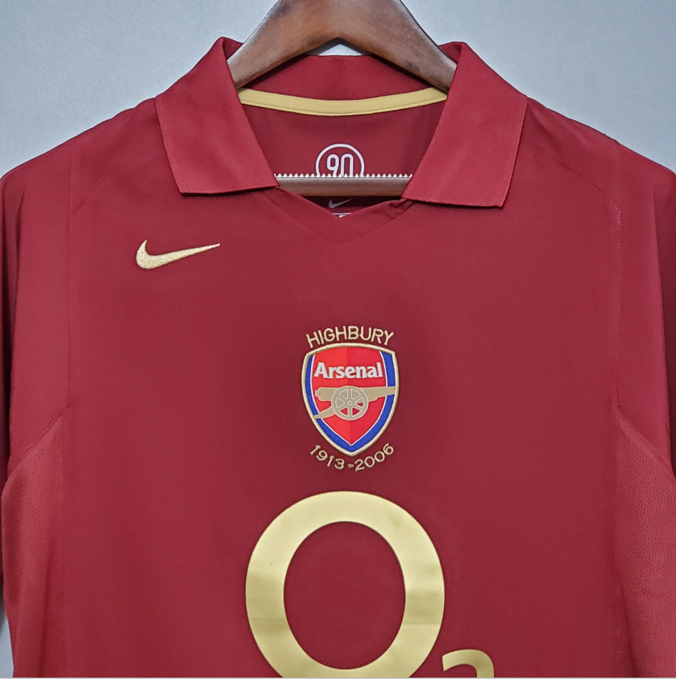 ARSENAL 2005 - 2006 HOME JERSEY – retrokitshop.com ARSENAL 2005 - 2006 HOME JERSEY – retrokitshop.com