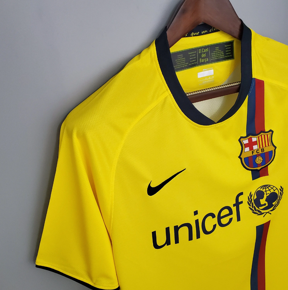 BARCELONA 2008 - 2009 AWAY JERSEY