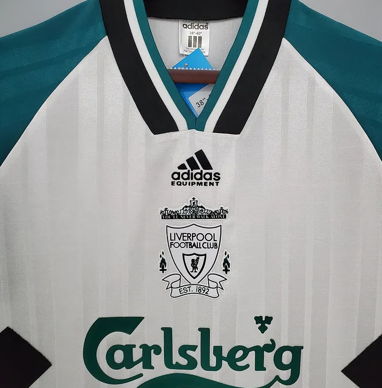 Liverpool away kit hot sale 1994