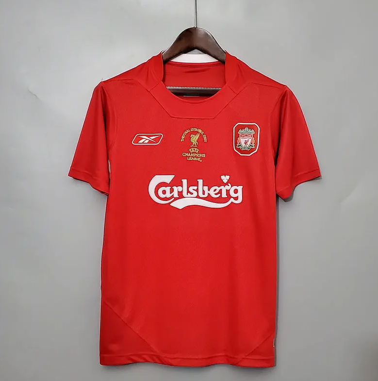 LIVERPOOL 2005 CHAMPIONS LEAGUE FINAL – retrokitshop.com