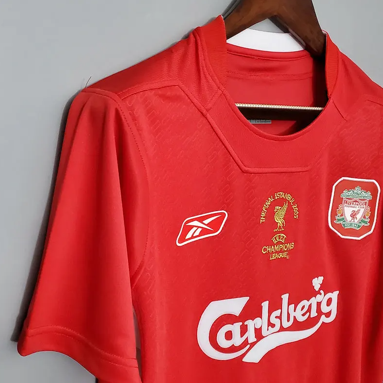 LIVERPOOL 2005 CHAMPIONS LEAGUE FINAL retrokitshop