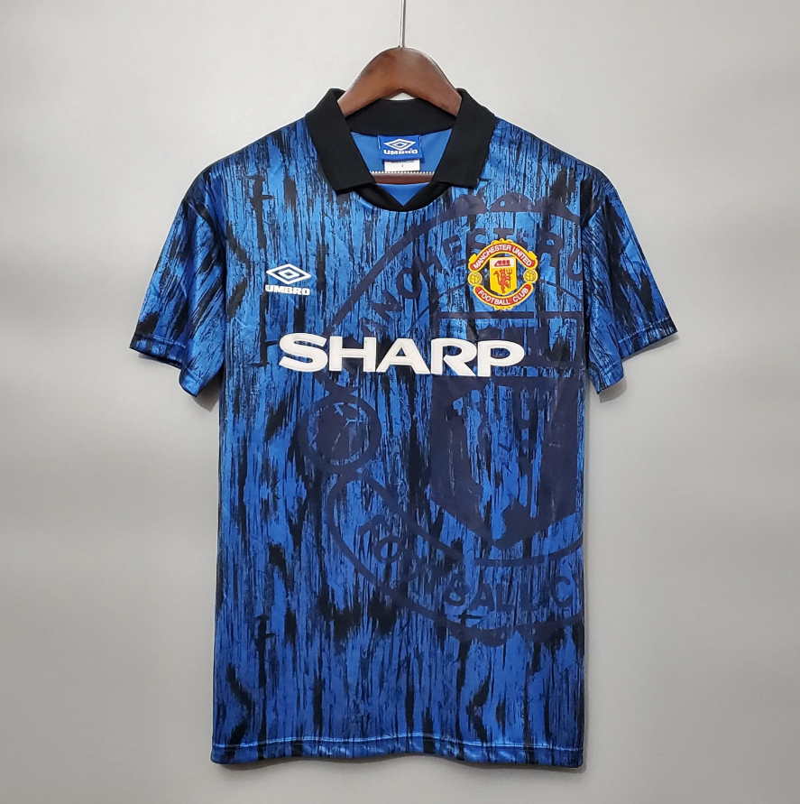 MANCHESTER UNITED 1992 - 1993 AWAY JERSEY