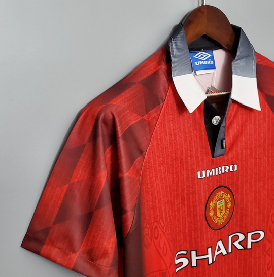 MANCHESTER UNITED 1996 - 1997 HOME JERSEY