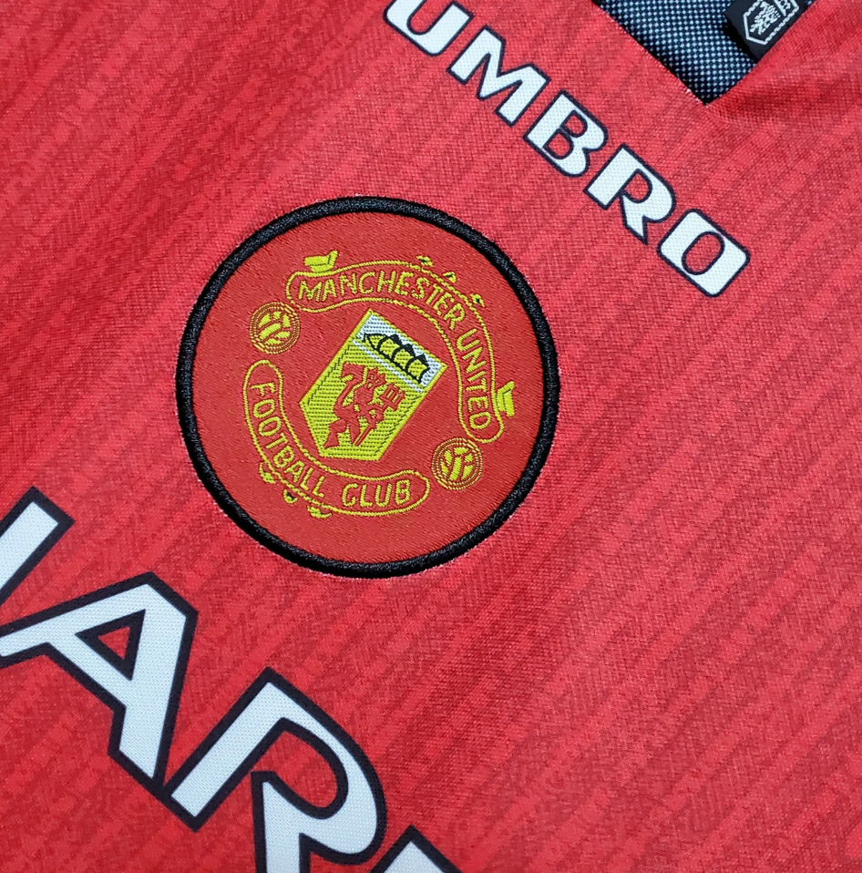 MANCHESTER UNITED 1996 - 1997 HOME JERSEY