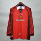 MANCHESTER UNITED 1996 - 1997 HOME JERSEY LONG-SLEEVED